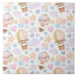 Carreau Patters de Whimsical Watercolor