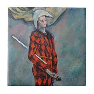 Carreau Paul Cezanne - Arlequin