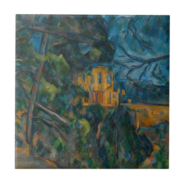 Carreau Paul Cezanne - Château Noir (Devant)