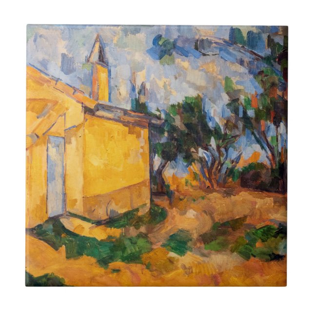 Carreau Paul Cezanne - Le Cabanon de Jourdan (Devant)