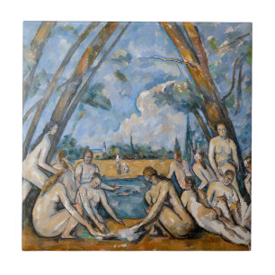 Carreau Paul Cézanne - Les Grandes Baigneuses