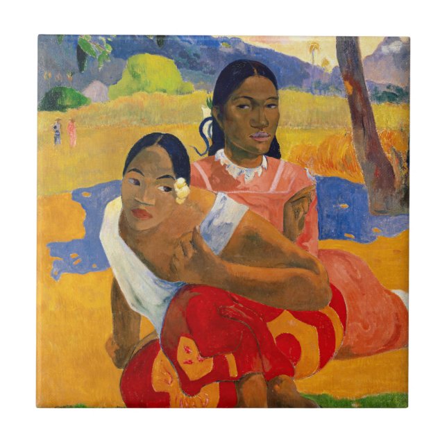 Carreau Paul Gauguin - Quand Vous Marierez-Vous ? (Devant)
