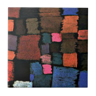 Carreau Paul Klee : Arrivée en fleur