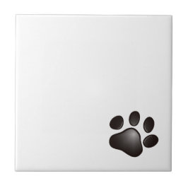 Carreau Paw noir