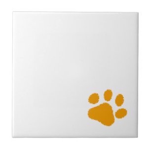 Carreau Paw orange