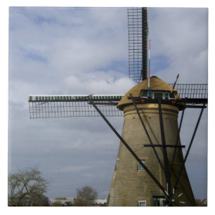 Carreau Pays-Bas (aussi appelé Hollande), Kinderdijk. 19