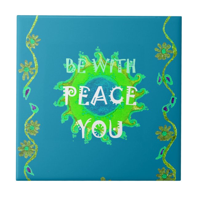 Carreau Peace Be with You Art Print (Devant)