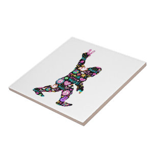 Carreau Peace Love Bigfoot Hippie Funny Bigfoot Lover