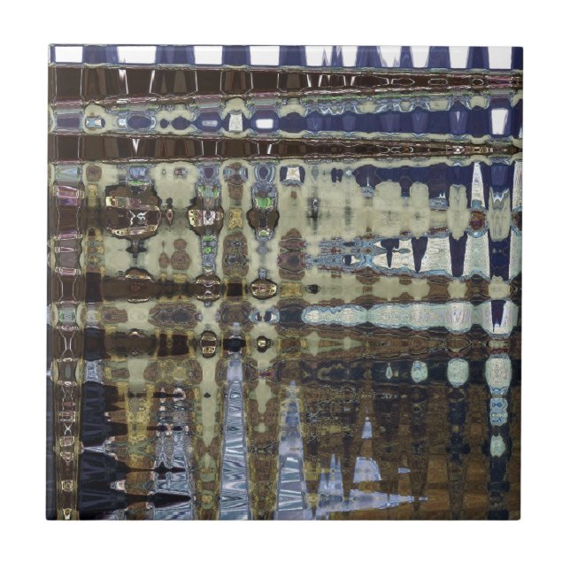 CARREAU PEAU ABSTRAITE 10 DE CROCODILE (Devant)