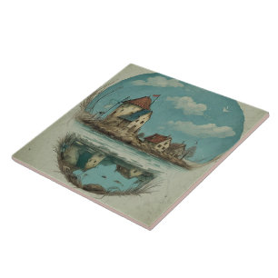 Carreau Peinture à l'huile no16