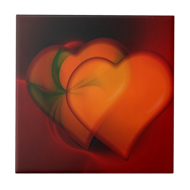 Carreau Peinture cardiaque (Devant)