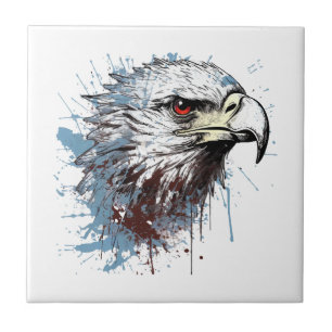 Carreau Peinture d'aigle