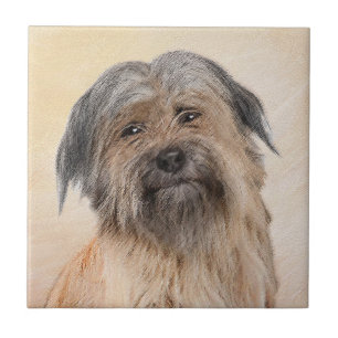 Carreau Peinture de berger pyrénéenne - Cute Original Chie