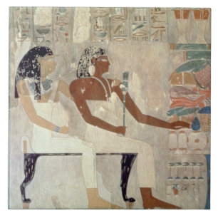 Carreau Peinture de mur de la tombe de Rekhmire, Thebes, d