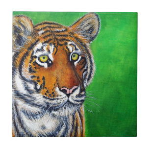 Carreau Peinture de tigre