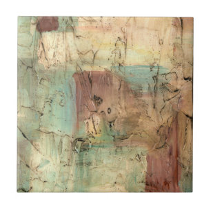 Carreau Peinture de ton de la terre avec la surface