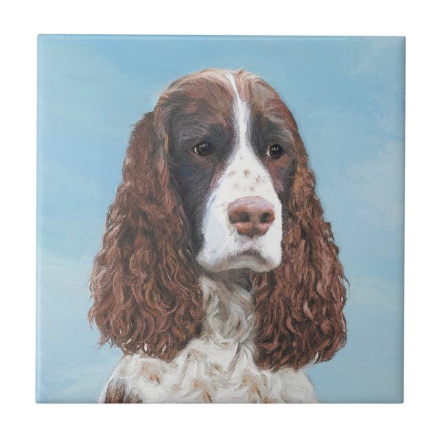 Carreau Peinture espagnole Springer anglaise Peinture orig (Devant)