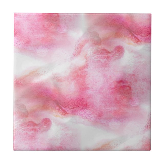 Carreau peinture rouge de main d'arrière - plan (Devant)