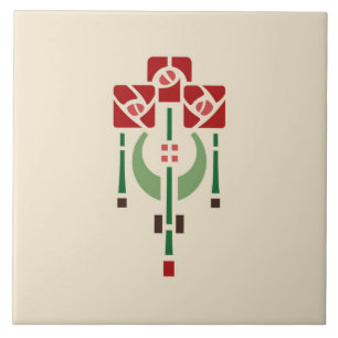 Carreau Pendentif "rose " de Hélène adoptif