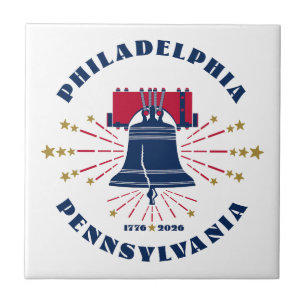 Carreau Pennsylvanie, Liberty Bell 1776 Carrelage en céram