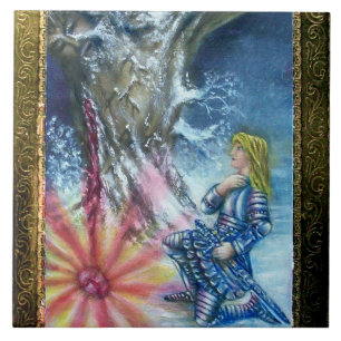 CARREAU PERCEVATION ET VISION DU SAINT-GRAIL