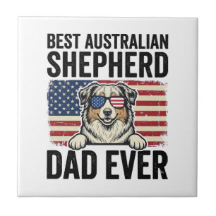Carreau Père Berger Australien Patriotique Vintage