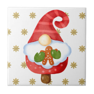 Carreau Père Noël Gnome