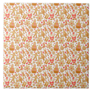 Carreau Père Noël & Snowman Gingerbread Noël Cookies