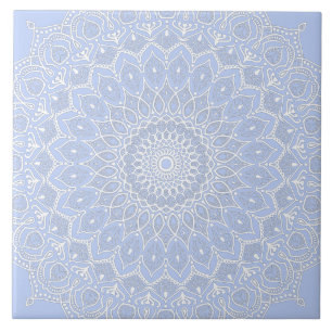 Carreau Periwinkle Mandala - Bora in Juniper Berry