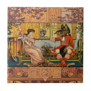 Carreau Personnages de Contes de Fées Classiques Beauty Be