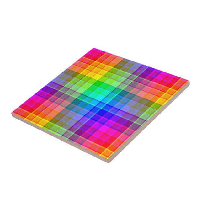 Carreau Personnalisation de la platine arc-en-ciel (Côté)