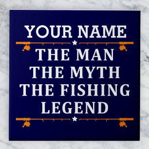 Carreau Personnalisé L'Homme Le Mythe La Légende De La Pêc