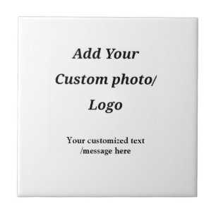 Carreau personnaliser ajouter votre logo photo votre texte