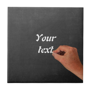 Carreau Personnaliser le texte