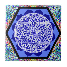 Carreau Pétales de Magen David