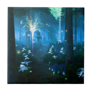 Carreau Phantastes : Nuit en Carrelage Fairy / Trivet