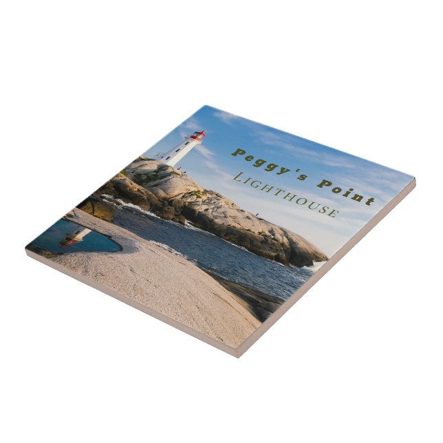 Carreau Phare de Peggys Point Canada atlantique (Côté)