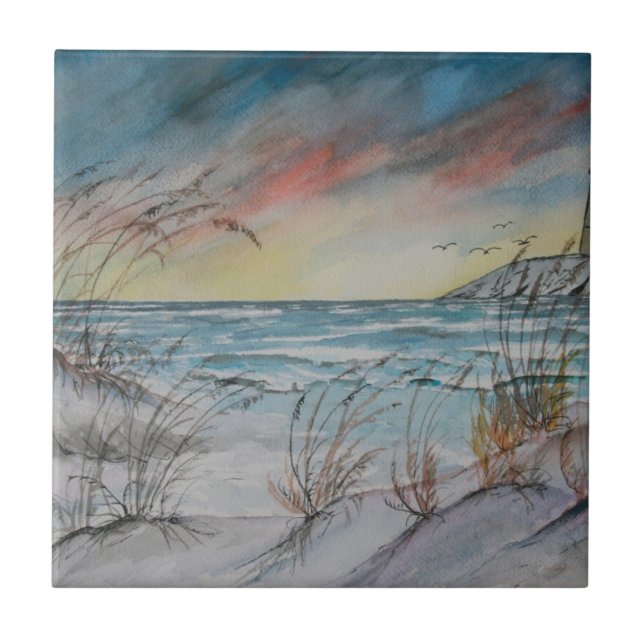 Carreau phare de plage (Devant)
