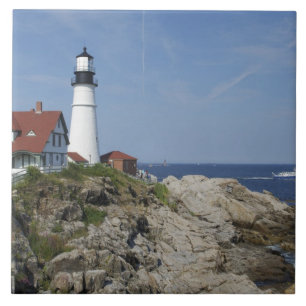 Carreau Phare de Portland Head, Cape Elizabeth, Maine,