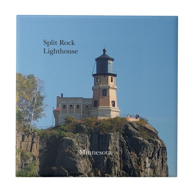 Carreau Phare de Split Rock depuis la tuile de plage (Devant)