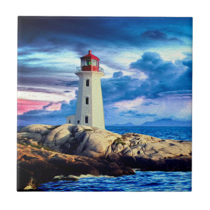 Carreau Phare L - Petite Tuile en céramique