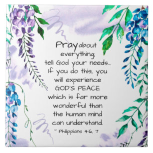 Carreau Philippians 4:6-7 Pray about Everything