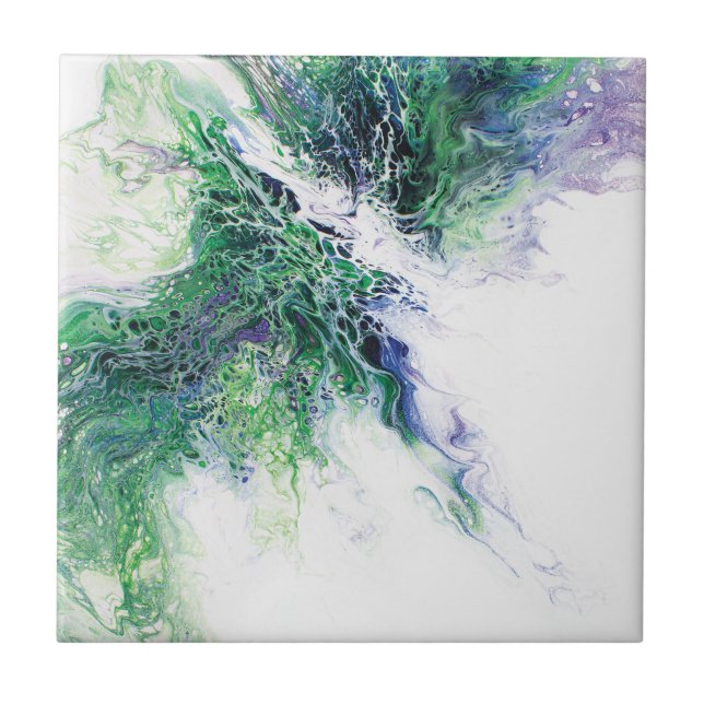 Carreau Phoenix vert (Devant)