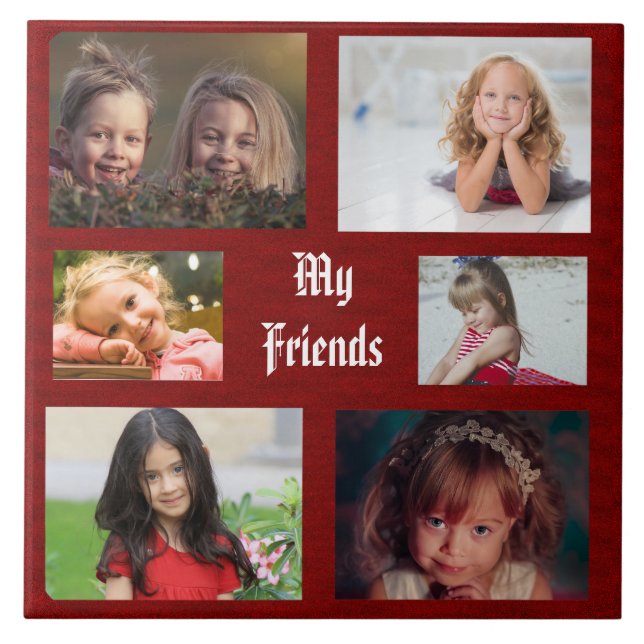 CARREAU PHOTO COLLAGE (Devant)