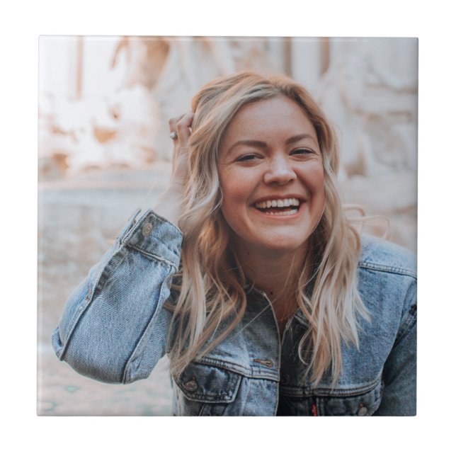 Carreau Photo personnalisée (Devant)