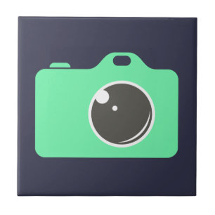 Carreau Photo Pop Art Green Bleu