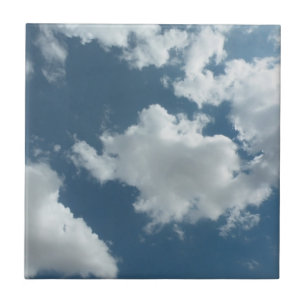 Carreau Photographie abstraite de ciel nuageux