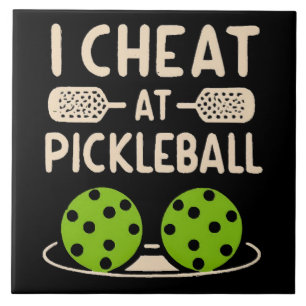 Carreau Pickleball Drôle