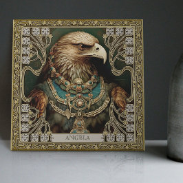 Carreau Pièce Retournante Tribale Eagle Spirit personnalis