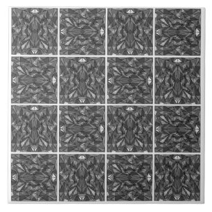 Carreau PiecedLayered 2x2 BandW